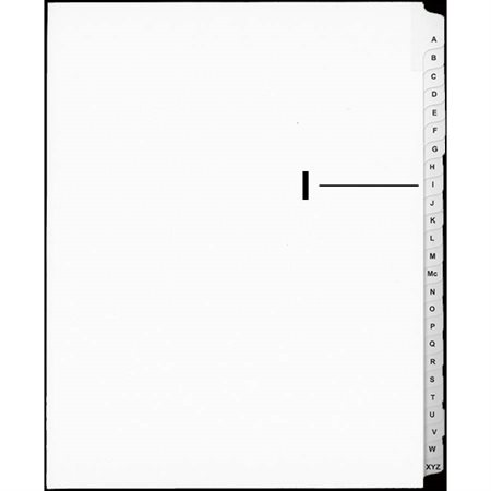 Image Index juridique alphabétique Offix®
