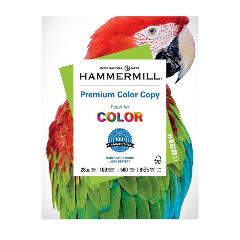 Image Papier cartoné blanc pour copies couleur