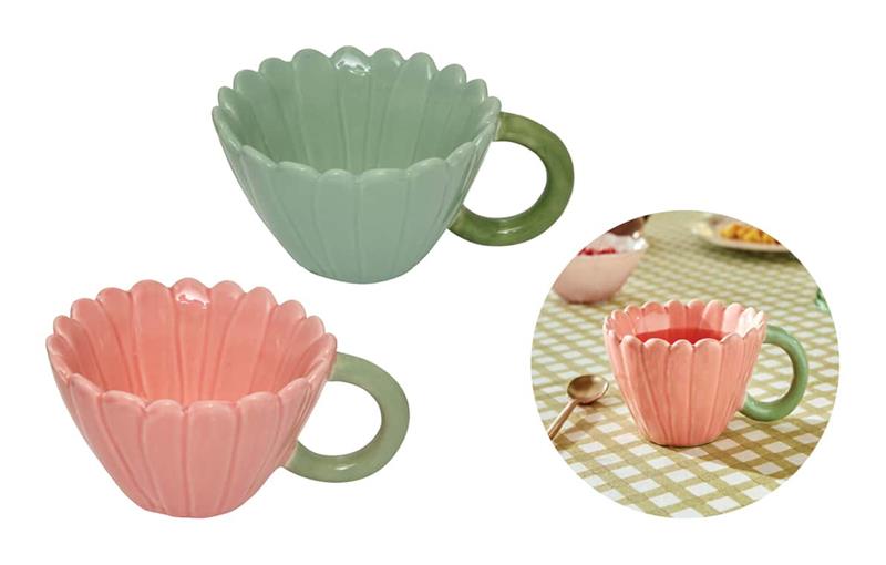 Flower Shaped 220ml Mug FLEUR DE ROSE
