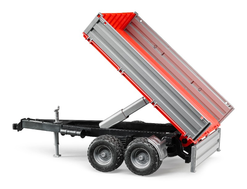 BRUDER Tipping trailer with grey sides