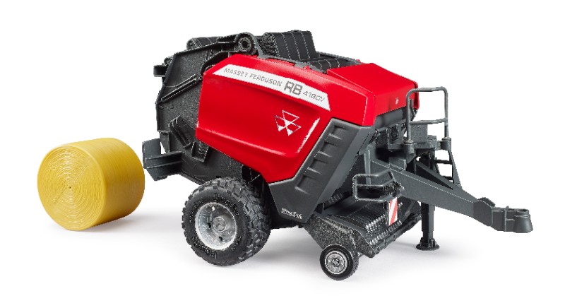 BRUDER Presse à balles rondes Massey Ferguson RB 4180V