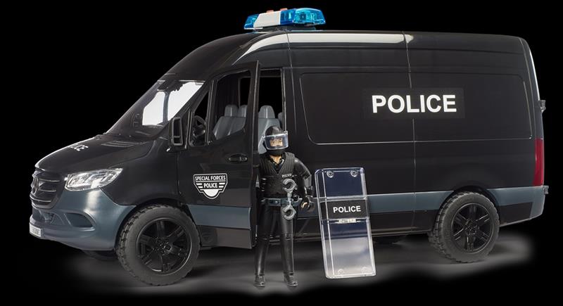 BRUDER MB Sprinter forces spéciales de police