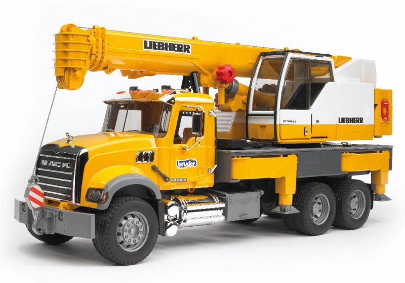 BRUDER Camion-grue MACK Granite (Liebherr)