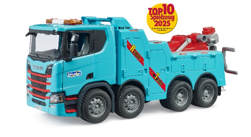 BRUDER Scania Super 560R Heavy tow truck (remorqueur)