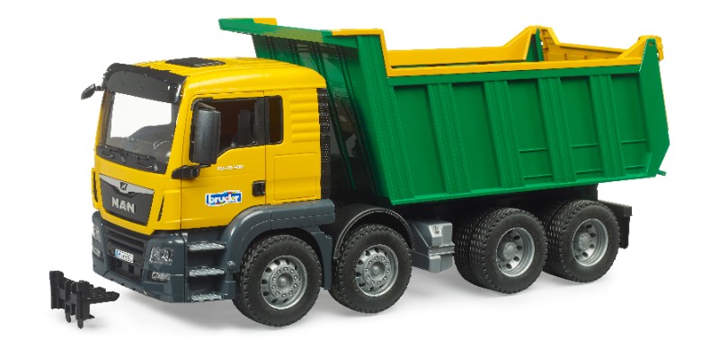 BRUDER Camion à benne basculante MAN TGS construction