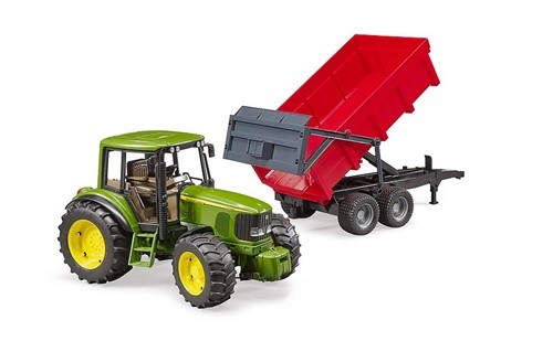 BRUDER John Deere 6920 avec remorque à benne basculante