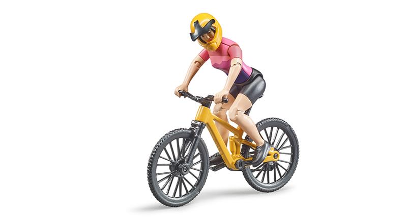 BRUDER [Traduction] Vélo de montagne bworld avec figurine