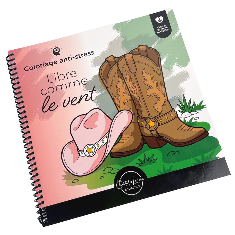 Libre comme le vent Colouring Book