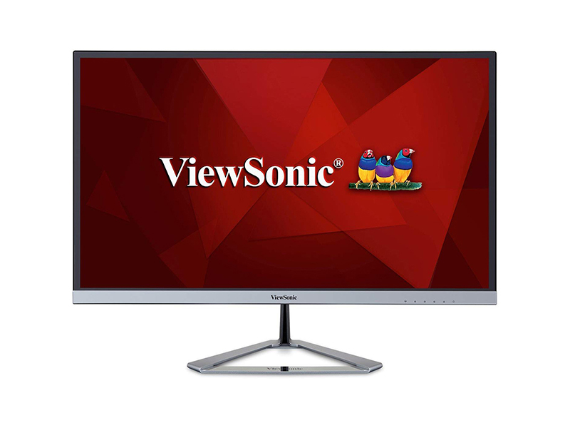 VIEWSONIC 21.5IN(21.5IN VIEWABLE) FULL HD ULTRA SLIM IPS MONITOR, 1920 X 1080, HDMI, DISPLAYPORT & VGA INPUTS, INTEGRATED DUAL SPEAKERS.
