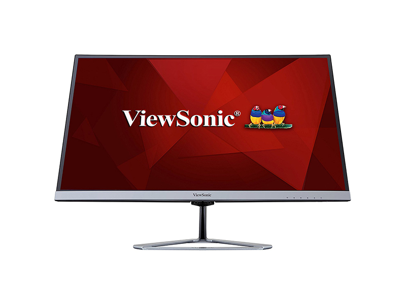 VIEWSONIC 27IN FULL HD ULTRA SLIM IPS MONITOR, 1920 X 1080, HDMI, DISPLAYPORT & VGA INPUTS, INTEGRATED DUAL SPEAKERS.