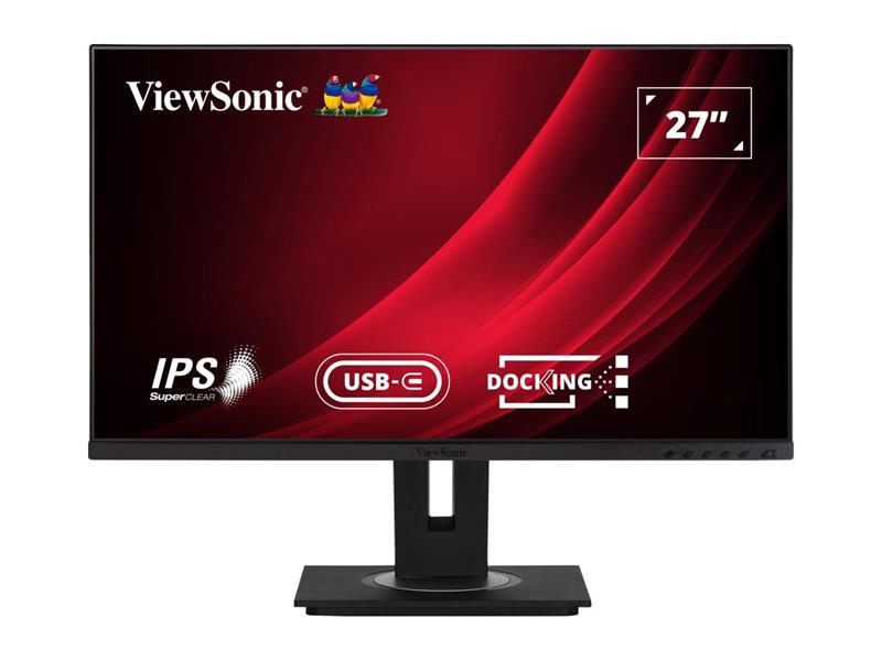 VIEWSONIC 27 4K ULTRA HD DOCKING MONITOR AVEC USB-C ET BUILT-IN ETHERNET,3840 X 2160 RESOLUTION.