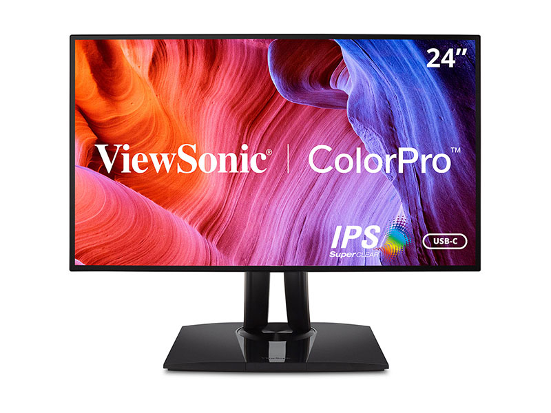 VIEWSONIC 24 PO SRGB COLOR ACCURATE AVEC USB-C,1920 X 1080 RESOLUTION.