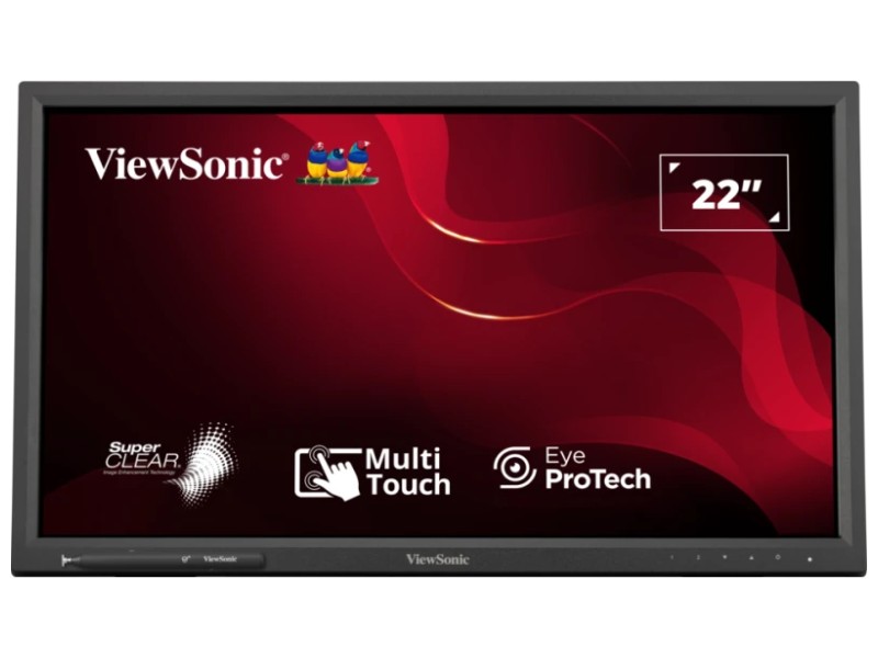 VIEWSONIC 22 PO IR 10-POINT TACTILE ÉCRAN, 1920X1080 FULL HD RESOLUTION.