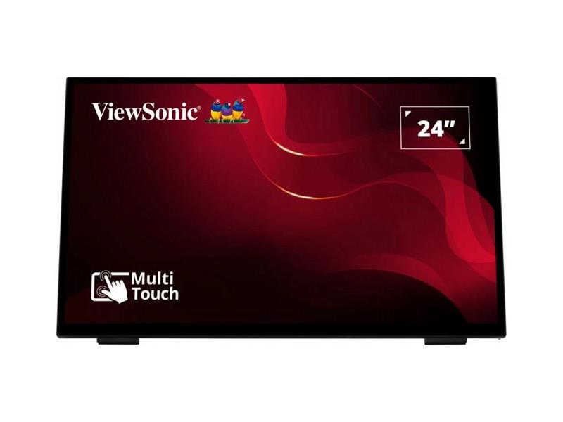 VIEWSONIC 24 PO FRAMELESS TACTILE MONITOR AVEC 10-POINT PCAP, 1920X1080 RESOLUTION.