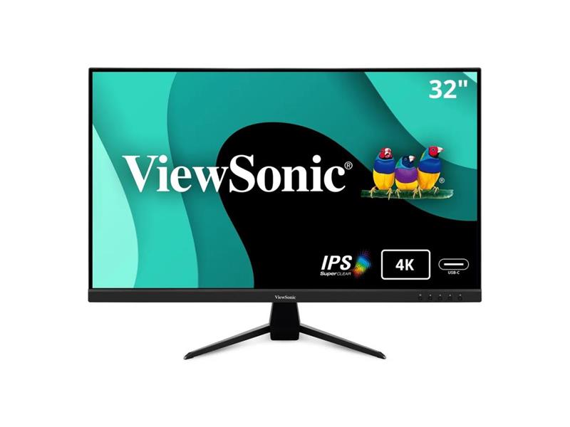 VIEWSONIC 32 PO 4K UHD IPS MONITOR AVEC 65W USB C, HDMI, DP, ET HDR10.