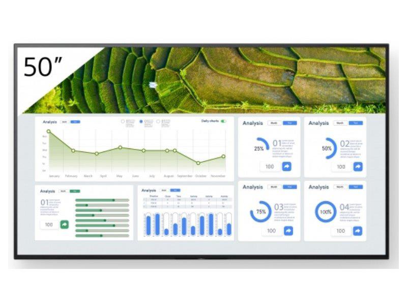 Sony Bravia Professional Displays FW-50BZ30L BZ30L Series - 50 LED-rétroéclairé LCD écran - 4K - for digital signage