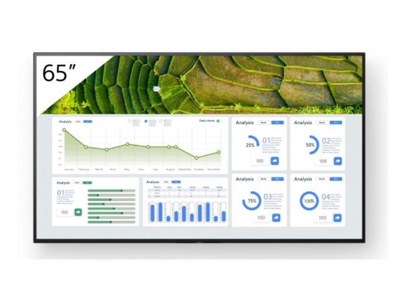 Sony Bravia Professional Displays FW-65BZ30L BZ30L Series - 65 LED-rétroéclairé LCD écran - 4K - for digital signage