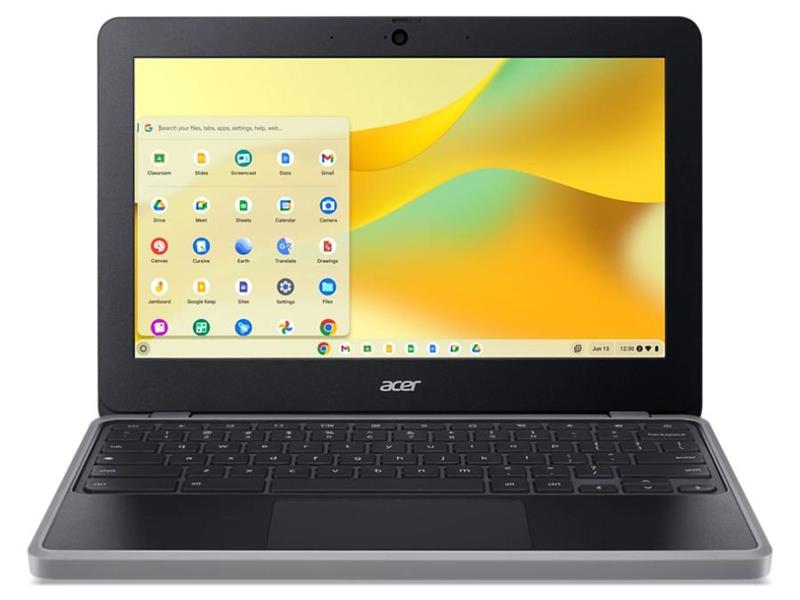 ACER C723-K22H-US CHROME OS 11.6IN HD IPS UMA MTK MT8186T PROCESSOR W/OCTA-CORE CPU 4GB MEMORY eMMC 32GB MICROSD AX+BT 110V (TYPE B) HD USB CAMERA