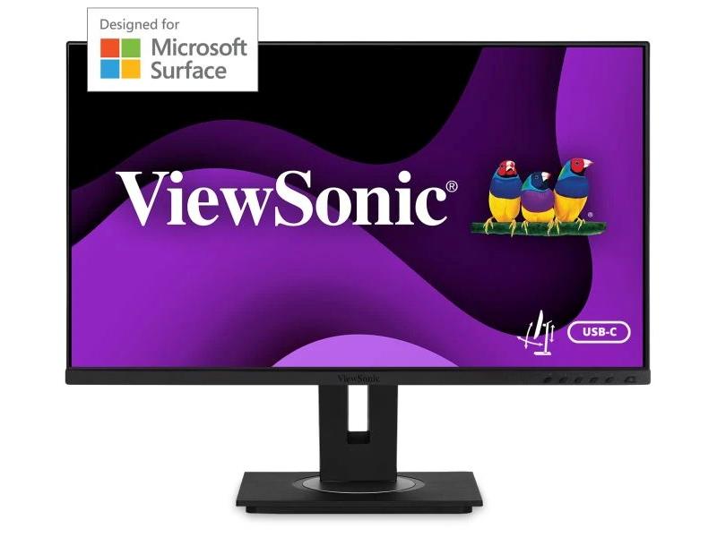VIEWSONIC 27 PO ERGONOMIC IPS DESIGNED FOR SURFACE MONITOR AVEC USB-C,1920 X 1080 RESOLUTION.