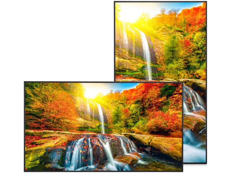 SHARP NEC 43 PO MULTISYNC PROFESSIONAL ÉCRAN, UHD, 18/7, 400NITS, LANDSCAPE/PORTRAIT, HDMI IN X3, BUILT-IN PLAYER AVEC ANDROID 13, 10W X 2 HAUT-PARLEU