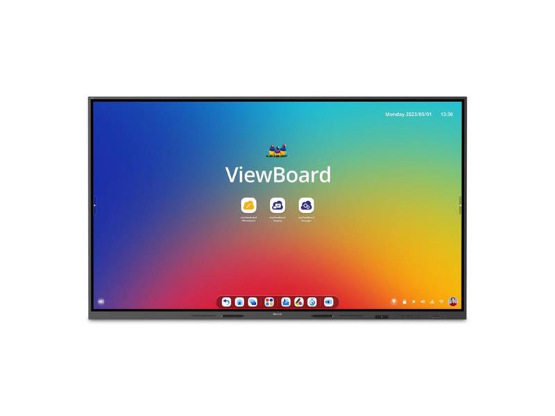 VIEWSONIC 110 PO 4K VIEWBOARD INTERACTIVE ÉCRAN AVEC INTEGRATED MICROPHONE ET USB-C, 3840X2160 RESOLUTION.