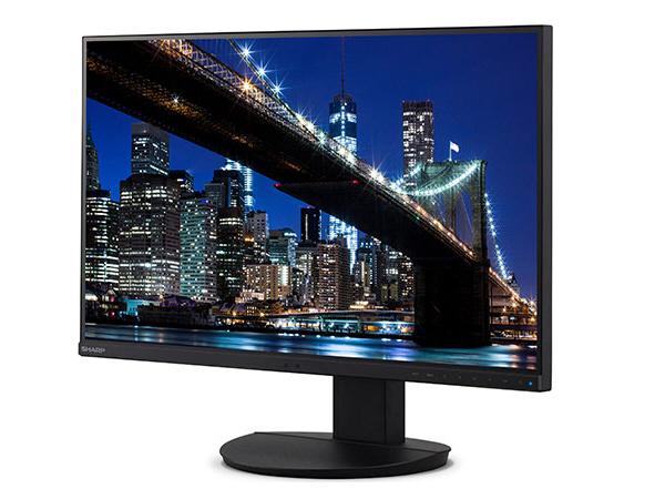 SHARP MULTISYNC DD-EA272U, 27 PO MONITOR, 3840 X 2160, DISPLAYPORT, (2) HDMI, USB TYPE-C INPUTS, USB HUB, 90W USB-C PD, HUMAN SENSOR