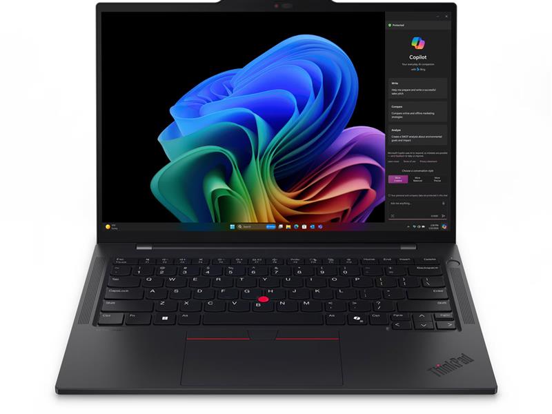 LENOVO THINKPAD T14S SNAPDRAGON G6, SNAPDRAGON X PLUS X1P-42-100 (3.40GHZ, 42MB), 14 1920 X 1200 NON TACTILE, WINDOWS 11 PRO 64 ARM, 16.0GB, 1X512GB