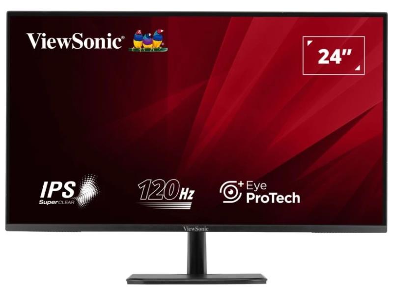 VIEWSONIC 24 PO 1080P IPS MONITOR AVEC ADAPTIVE SYNC, HDMI, DISPLAYPORT, ET VGA