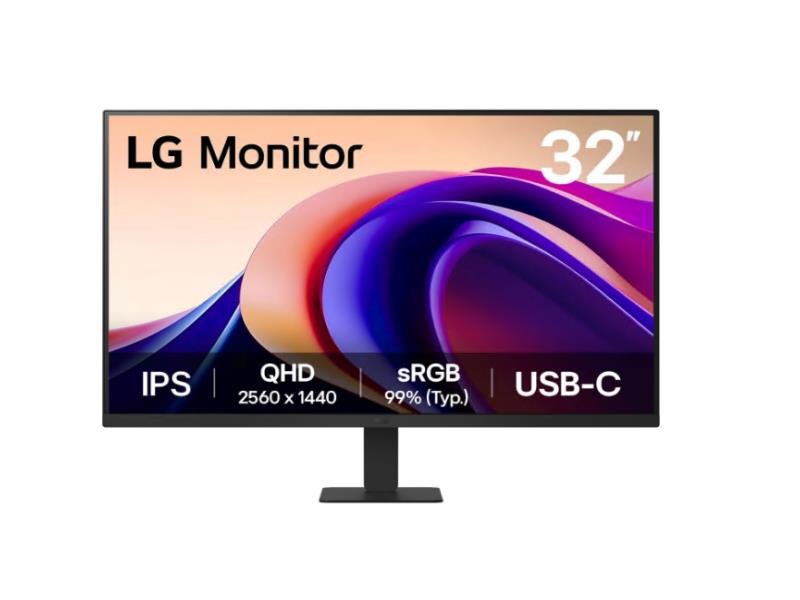 LG 32 PO 32U631A-B QHD IPS MONITOR AVEC USB TPE C, NOIR