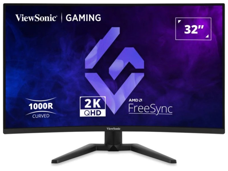 VIEWSONIC 32 PO CURVED 1440P 1MS 180HZ GAMING MONITOR AVEC FREESYNC