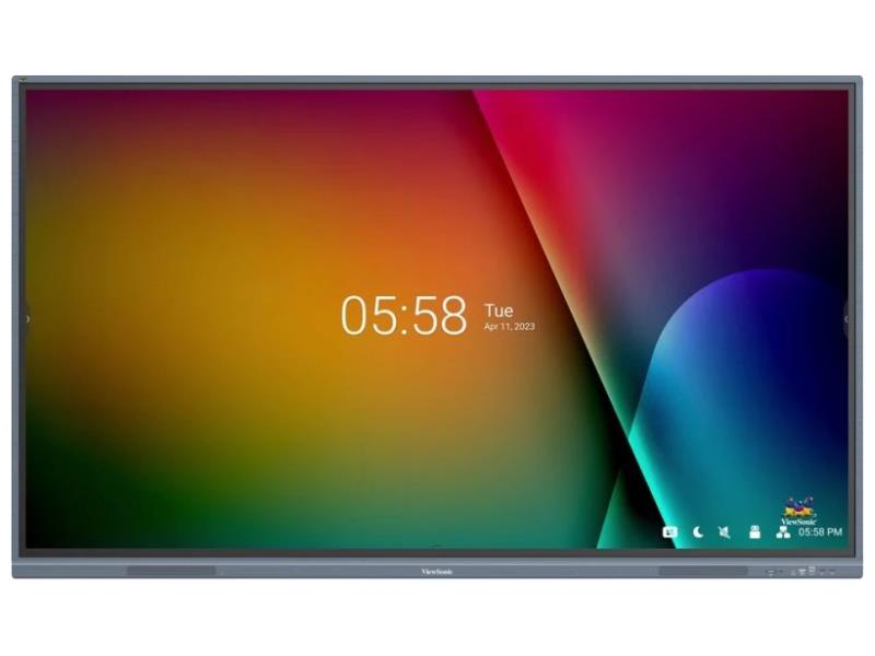 VIEWSONIC 86 PO VIEWBOARD IFP33 SERIES 4K INTERACTIVE FLAT PANEL, 3840 X 2160 RESOLUTION.