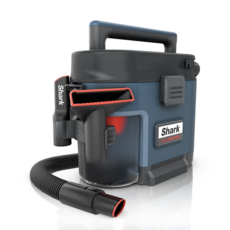 Shark VS101C MessMaster Portable Wet/Dry Vacuum, 1 Gallon, Corded