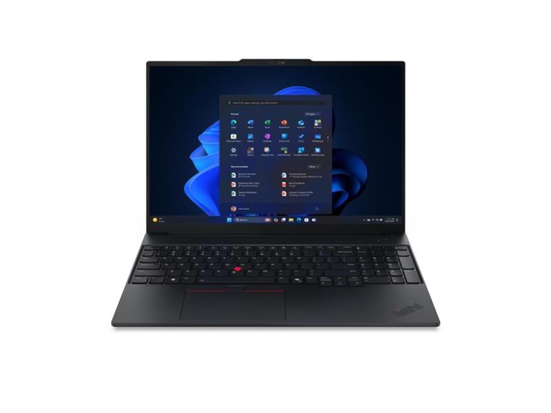 LENOVO THINKPAD E16 G3, INTEL CORE 5 210H (CŒURS E JUSQU'À 3.60GHZ, 12MB), 16 PO WUXGA NON TACTILE, W11P64 US/UK_ENG, 16.0GB, 1X256GB SSD M.2 2242 PCI