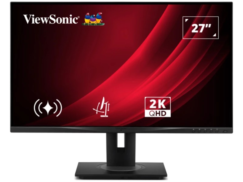 VIEWSONIC 27 PO 1440P ERGONOMIC IPS MONITOR AVEC HDMI, DP, VGA, INTELLIGENT SENSING FEATURES,USB HUB.