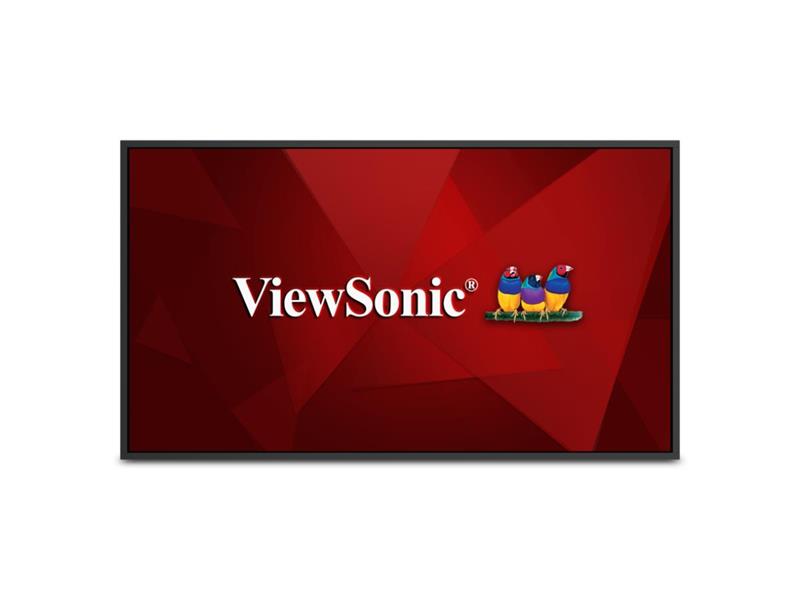 VIEWSONIC 55 PO 4K (3840X2160) OS-FREE COMMERCIAL ÉCRAN, 500 NITS, 1,200:1 CONTRAST, HDMI 3, USB-C 1, VGA 1, RS232 1, RJ45 1, USB2.0 2, SPDIF 1, PC