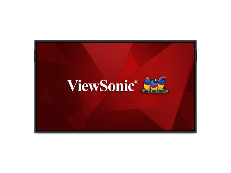 VIEWSONIC 65 PO 4K (3840X2160) OS-FREE COMMERCIAL ÉCRAN, 500 NITS, 1,200:1 CONTRAST, HDMI 3, USB-C 1, VGA 1, RS232 1, RJ45 1, USB2.0 2, SPDIF 1, PC