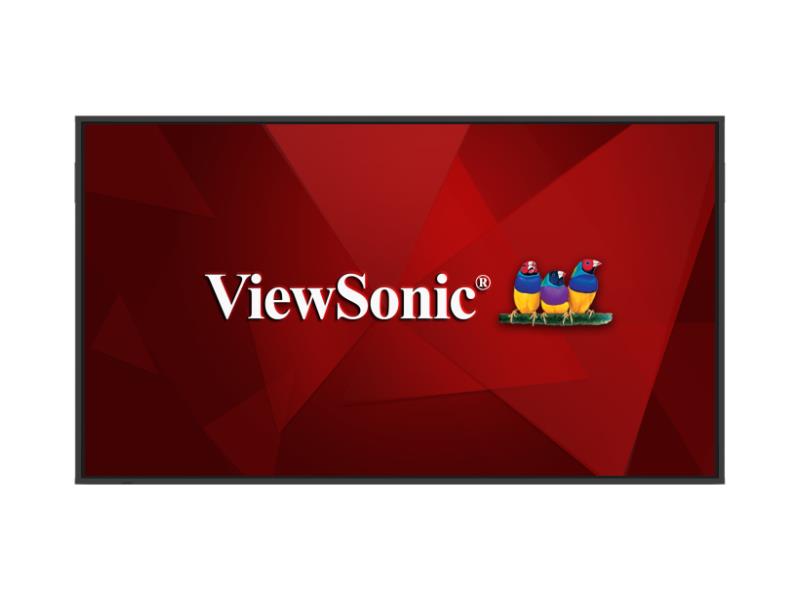 VIEWSONIC 75 PO 4K (3840X2160) OS-FREE COMMERCIAL ÉCRAN, 500 NITS, 1,200:1 CONTRAST, HDMI 3, USB-C 1, VGA 1, RS232 1, RJ45 1, USB2.0 2, SPDIF 1, PC