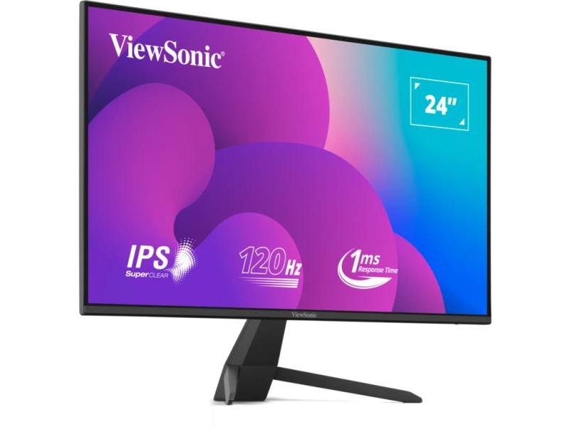VIEWSONIC 24 PO 1080P 1MS 120HZ IPS MONITOR AVEC HDMI, DP, ET VGA.