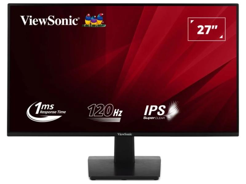 VIEWSONIC 27IN 1080P 120HZ MONITOR WITH VARIABLE REFRESH RATE, HDMI, AND VGA.