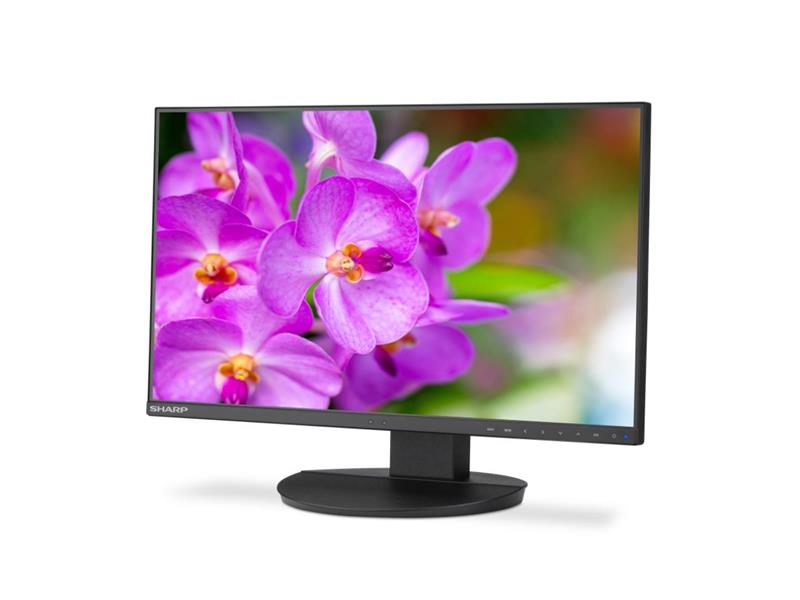 SHARP MULTISYNC EA241F, 23.8IN IPS LED BACKLIT LCD MONITOR WITH 3-SIDED ULTRA NARROW BEZELS, 16:9, 1920X1080, USB HUB, VGA / HDMI / DISPLAYPORT IN/OUT