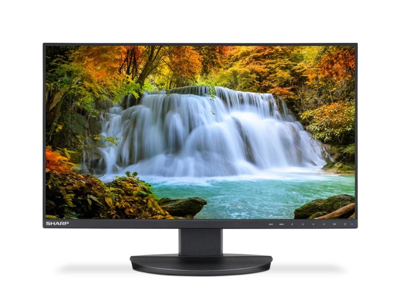 SHARP MULTISYNC EA242F, 23.8IN IPS LED BACKLIT LCD MONITOR WITH 3-SIDED ULTRA NARROW BEZELS, 16:9, 1920X1080, USB-C, VGA / HDMI / DISPLAYPORT IN / OUT