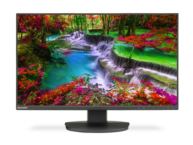 SHARP MULTISYNC EA271F, 27IN IPS LED BACKLIT LCD MONITOR WITH 3-SIDED ULTRA NARROW BEZELS, 1920X1080, VGA / DVI / HDMI / DISPLAYPORT INPUTS, USB HUB
