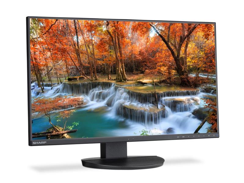 SHARP MULTISYNC EA272F, 27IN IPS LED BACKLIT LCD MONITOR WITH 3-SIDED ULTRA NARROW BEZELS, 1920X1080, USB-C, VGA / HDMI / DISPLAYPORT IN / OUT