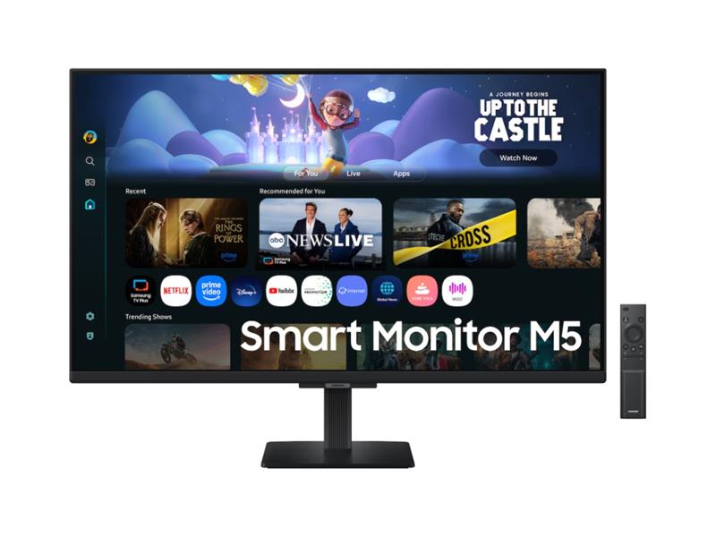 SAMSUNG 32IN FHD SMART MONITOR, BLACK