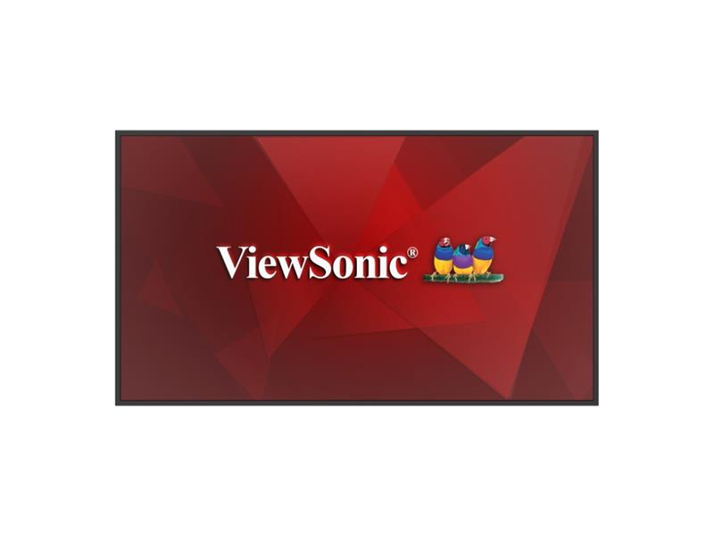 VIEWSONIC 86IN 4K COMMERCIAL LED 16/7, 350 NITS, ANDROID 14 AOSP, 4000:1, USB-C, 3X HDMI, RS232, RJ45, WI-FI/BT SLOT, DUAL 10W SPEAKERS. PRO-GRADE