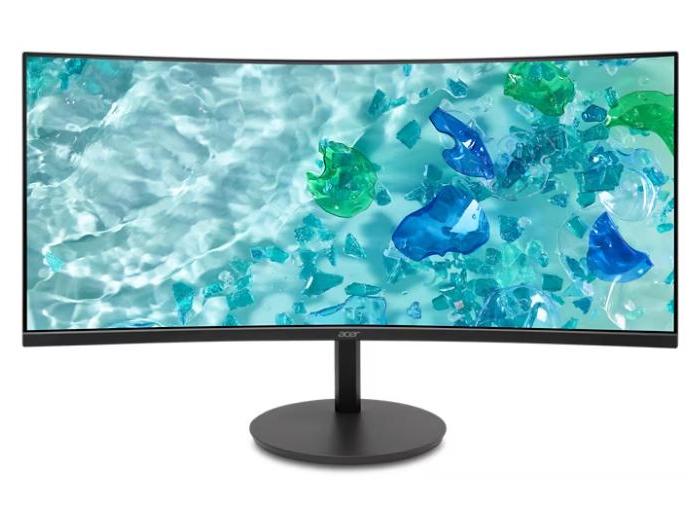 ACER CB343CUR J0BEMIIPRUZX 34IN CURVED 3440x1440 LED 3500:1 178 (H) 178 (V) 350nits 2xHDMI 1xDISPLAY PORT 1xTYPE-C RJ45 SPEAKER AUDIO OUT