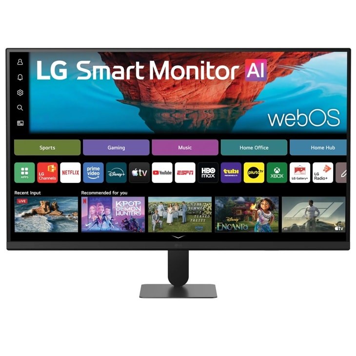 LG SMART MONITOR 32IN 32U701SB-B (3840 X 2160) VA, BLACK