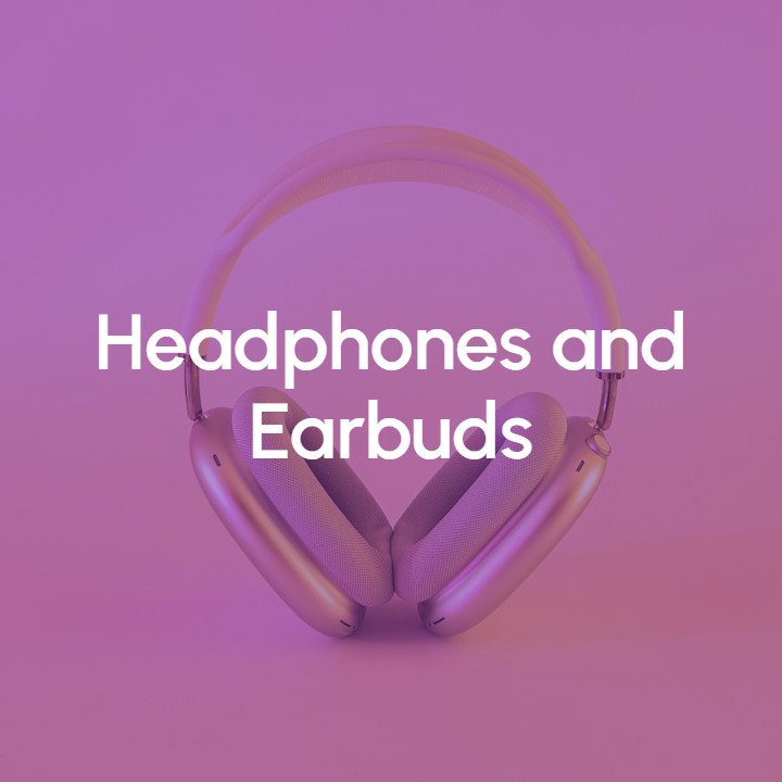 Image Headphones and  Earbuds
