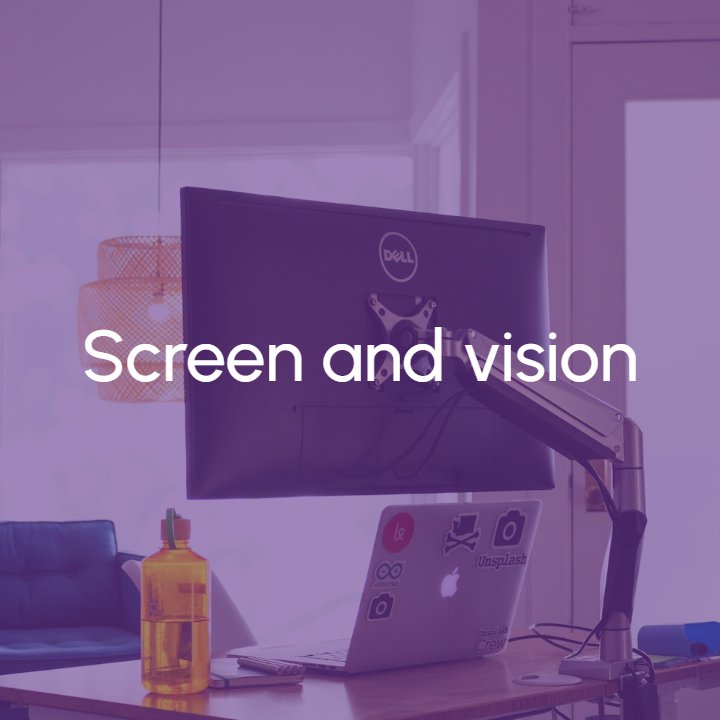 Image Screen and vision