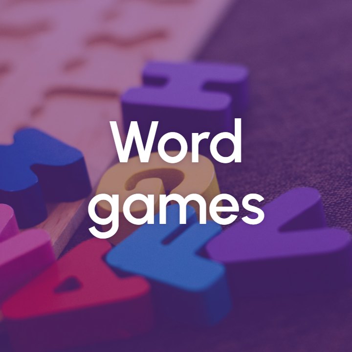 Letter & spelling games